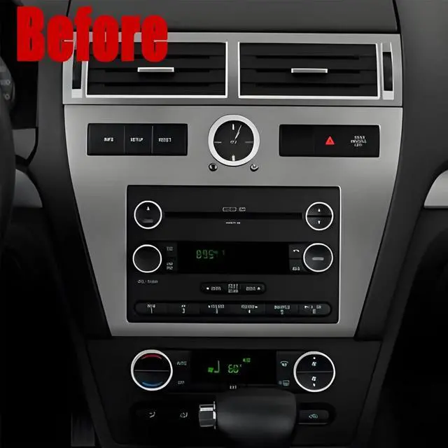 Alt view image 2 of 7 - 7 inch Touchscreen Car Stereo Fit for Mercury Milan 2006 2007 2008 2009, Android 13 Double Din Car Radio with Carplay & Android Auto in-Dash Navigation BT Mirror Link WiFi Backup Camera 2+64G
