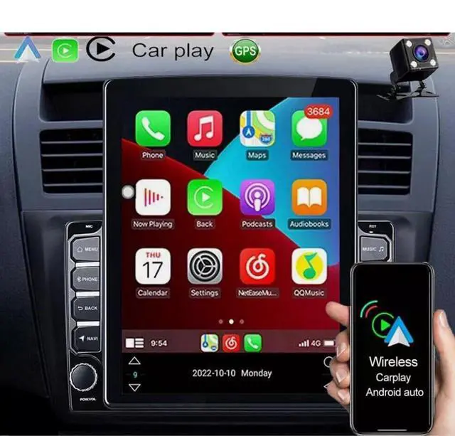 Alt view image 6 of 7 - 9.7 inch Car Radio for Chevy Impala 2014-2020 Head Unit, 2+32G Android 14 Touch Screen Upgarde Stereo for Chevy Colorado 2015-2022 with Wireless Carplay Android Auto GPS WiFi Back Up Camera SWC