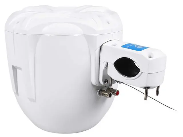 Alt view image 5 of 6 - RWB80W 8" White Marine Wakeboard Tower Speaker Pair with Covers | 300W Peak / 200W RMS Each, 2-Way, 4-Ohm, Waterproof, RWBC80 Neoprene Speaker Covers Pair, Boat and ATV Compatible, 4-items
