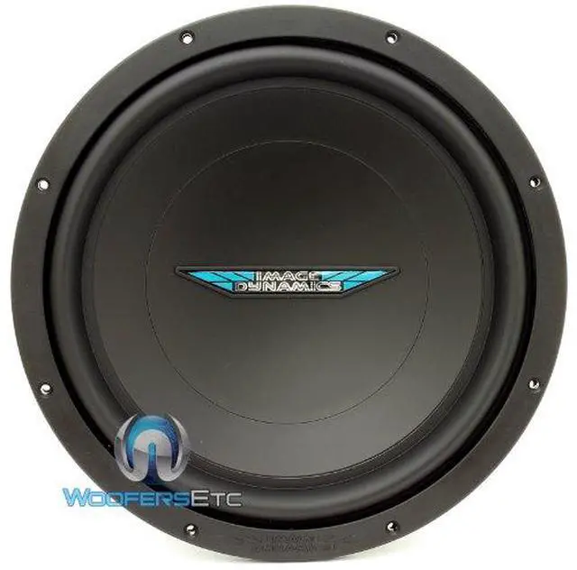 Alt view image 2 of 2 - IDQ12 V.4 D4 - 12" 1500W Peak Dual 4-Ohm IDQ V.4 Series Subwoofer