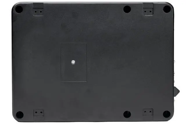 Alt view image 4 of 7 - Brutus BW-110A - 800 Watts Compact Amplified Under The Seat Car Truck Subwoofer Low Profile with Bass Remote and 4 Gauge Red Kit and Gravity Magnet Phone Holder Bundle, Black, (BW-110A+4GR)