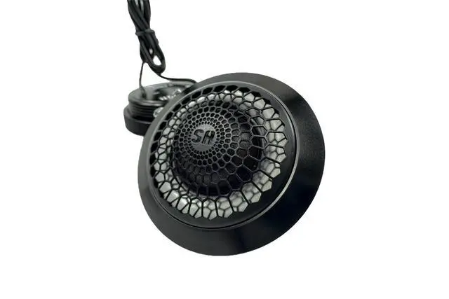 Alt view image 2 of 7 - SA-1T v4 1" Soft Dome Tweeter Pair - 65W RMS High-Fidelity Car Audio Tweeters with 92dB Sensitivity & Multi-Crossover Options for Crisp, Smooth Highs