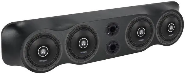 Main image of Sundown Audio LCMR-6.5 Bundle: (4) 6.5 in 100-Watt RMS 8 Ohm Car Audio Midrange Speakers, (2) BT-R1 3 in 100-Watt 8 Ohm Tweeters, RC365 Vinyl Wrapped Box, 7-Items