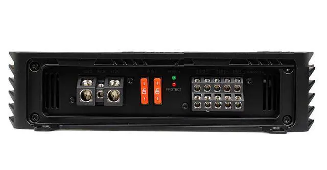 Alt view image 4 of 6 - V1200.5 Venum Series 2400 Watts Max 5-Channel Car Amp with Power Plant Chip 4-Way Protection Circuitry Multi-Channel Bridgeable Class A/B Amp with Remote Bass Boost Control Knob Include