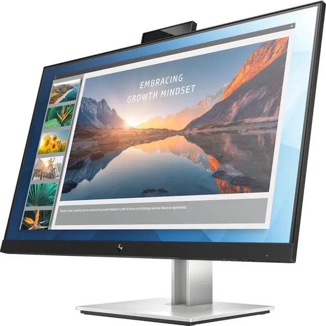 Alt view image 5 of 7 - E24d G4 23.8" Webcam Full HD LCD Monitor - 16:9 - Black - 24" Class - in-Plane Switching (IPS) Technology - LED Backlight - 1920 x 1080-250 Nit - 5 ms - HDMI - DisplayPort - USB Hub