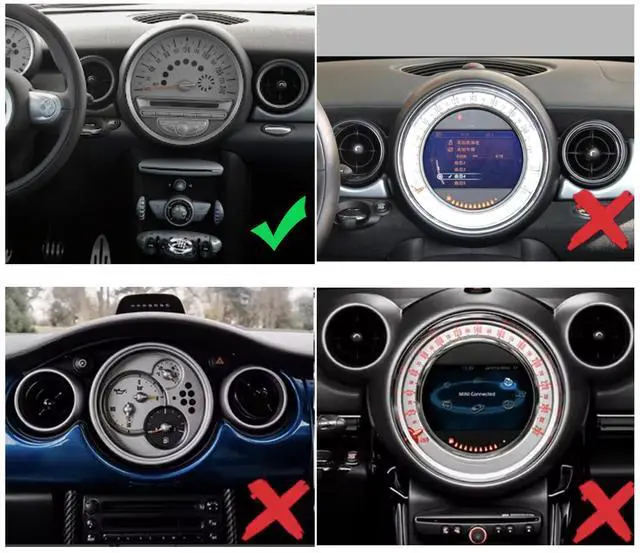 Alt view image 6 of 6 - 9" Touchscreen Car Stereo Radio fit for Mini Cooper R56 2007-2014 | Android Car Navigation Stereo Dash Kit Multimedia Player Navigation Unit