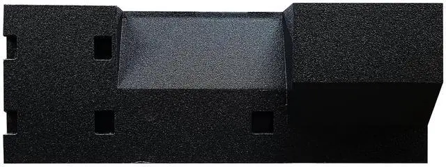 Alt view image 4 of 6 - REC132 12" Subwoofer Box for 2022-2023 Toyota Tundra Crew Max | Dual 12" Sealed Enclosure, 5/8" MDF, Bed Liner Spray, 0.6 Cu Ft Per Sub, 4.375" Mounting Depth, Under-Seat Fit