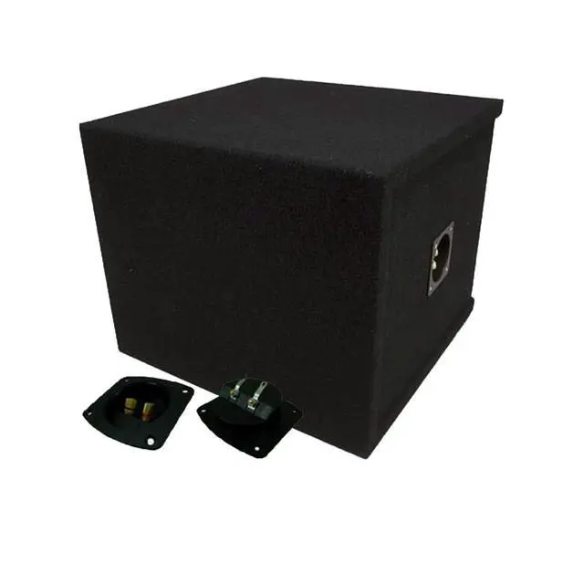 Alt view image 2 of 2 - Sub Box for Kicker L7 15 Inch Square Vented Single Subwoofer Enclosure ASC | Precision cutout for solo-style drivers, hard-hitting deep bass, ported airflow design, simple trunk or hatch installation