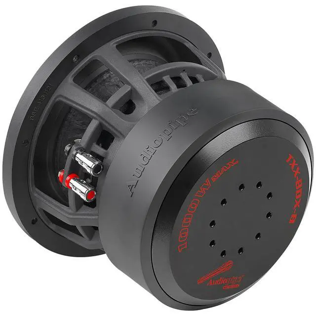 Alt view image 5 of 7 - 8" Competition Subwoofer (TXX-BDX-8), Superior Performance, 1000W, 2 Magnets, BASV Voice Coil, Aluminum Basket, Multi-Connect Terminals, Stitching Surround, Non-Press Paper Cone, 2 x 4 Ohms