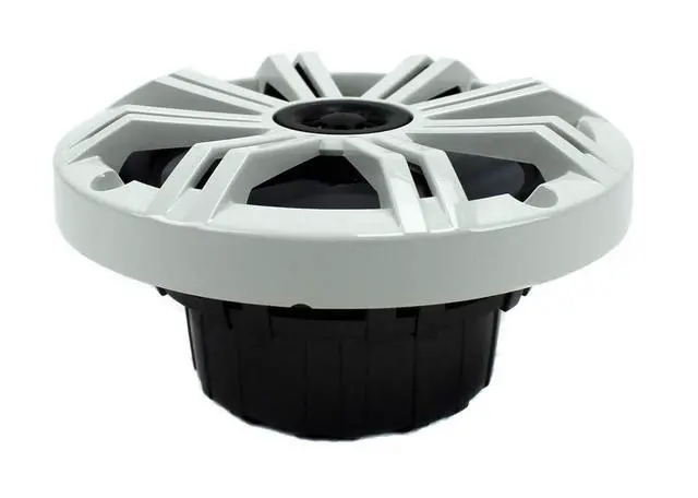 Alt view image 3 of 7 - 1 Pair of KM65 6.5" 195W Multicolor LED Marine Coaxial Speakers Bundle Combo with LED Remote Controller