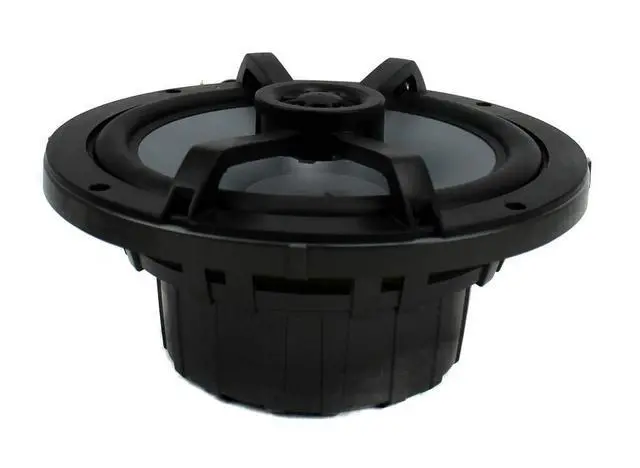 Alt view image 7 of 7 - 1 Pair of KM65 6.5" 195W Multicolor LED Marine Coaxial Speakers Bundle Combo with LED Remote Controller