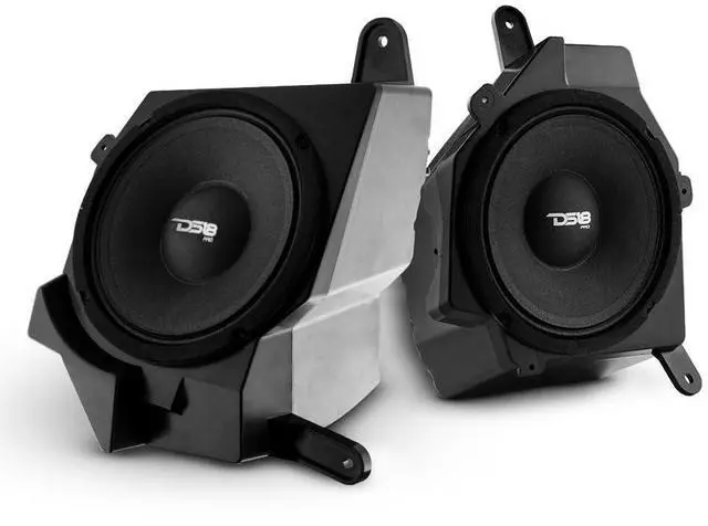 Alt view image 4 of 5 - JP6 Dash Enclosure Upgrade with 6.5'' Loud Speaker Neodymium Mid Range for Jeeps JL/JLU and JT Left and Right