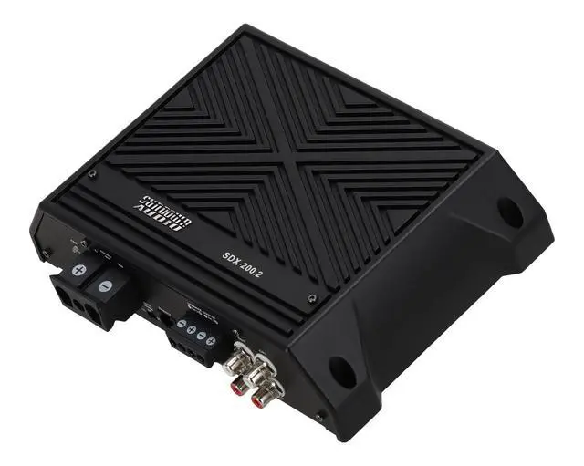 Alt view image 3 of 6 - SDX-200.2 Car Amplifier 2-Channel 280W x 2 Weatherproof Class D