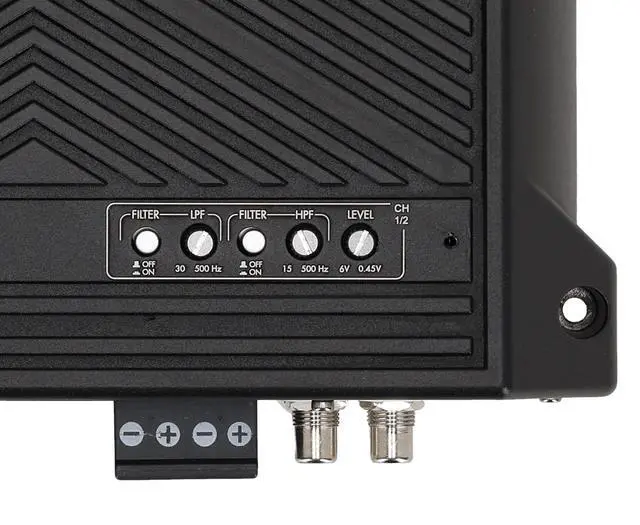 Alt view image 6 of 6 - SDX-200.2 Car Amplifier 2-Channel 280W x 2 Weatherproof Class D