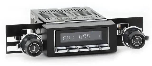 Main image of RetroRadio AM FM Stereo 37-73 Chrome Compatible with 1970-81 Pontiac Firebird