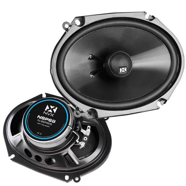 Alt view image 2 of 7 - Factory Speaker Replacement Package for Ford Mustang 1986-1993 | Pair of 3.5", 5.25" & 6x8" N-Series Speaker Upgrade Kit for select 1986-1993 Mustang with Metra Harnesses
