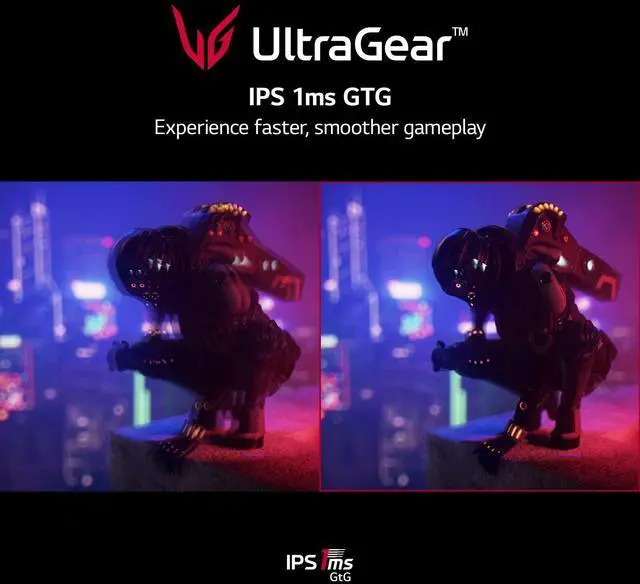 Alt view image 4 of 7 - Ultragear FHD 32-Inch Gaming Monitor 32GN50R, VA 5ms (GtG) with HDR 10 Compatibility, NVIDIA G-SYNC, and AMD FreeSync Premium, 165Hz, Black