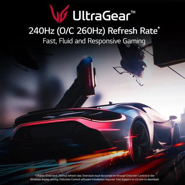 Alt view image 3 of 7 - Ultragear FHD 32-Inch Gaming Monitor 32GN50R, VA 5ms (GtG) with HDR 10 Compatibility, NVIDIA G-SYNC, and AMD FreeSync Premium, 165Hz, Black
