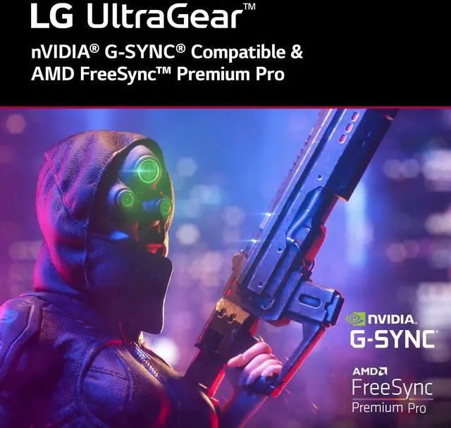 Alt view image 6 of 7 - Ultragear FHD 32-Inch Gaming Monitor 32GN50R, VA 5ms (GtG) with HDR 10 Compatibility, NVIDIA G-SYNC, and AMD FreeSync Premium, 165Hz, Black
