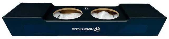 Alt view image 3 of 4 - REC150 Dual 12" Sealed Subwoofer Box for Ford F150 Super Crew | Fits 2009-2024 F150 / 2017-2024 F250/350, Heavy Duty MDF, Poly-Fil Included, Prewired Nickel-Plated Terminals, Vinyl Wrapped