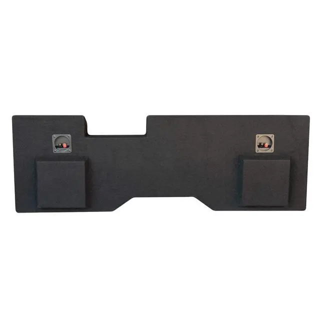 Alt view image 5 of 7 - Silverado/Sierra Crew Cab 2014-2018 Dual Ported 12" Downfire Subwoofer Enclosure