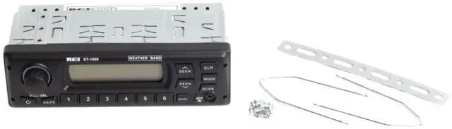 Alt view image 5 of 5 - REI ST-1000 AM/FM/WB Heavy-Duty in-Dash Radio Part 710831 | ISO Connector | 50W x 2 | Front & Rear AUX | SAE J1455 | Fits John Deere, AGCO, Case/IH, Kubota, New Holland & More | Replaces 701189D6