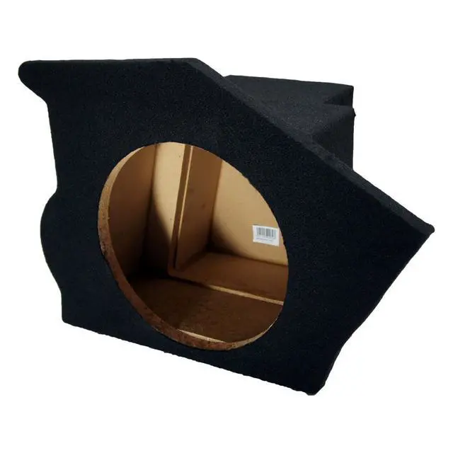 Alt view image 2 of 6 - W10S4 Sealed Single 10" Loaded Sub Box Fits 1993-2002 Chevy Camaro | Preinstalled 250W RMS 4 Ohm subwoofer in a compact enclosure, tight accurate bass, ready to wire to amplifier, 10 inch size