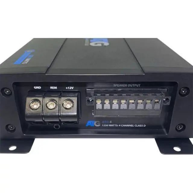 Alt view image 3 of 4 - Audio NEO Marine 4-Channel Amplifier 4 X 125W @ 4-Ohms - 4