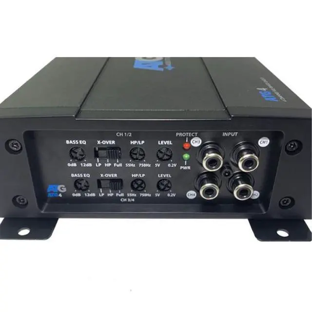Alt view image 2 of 4 - Audio NEO Marine 4-Channel Amplifier 4 X 125W @ 4-Ohms - 4