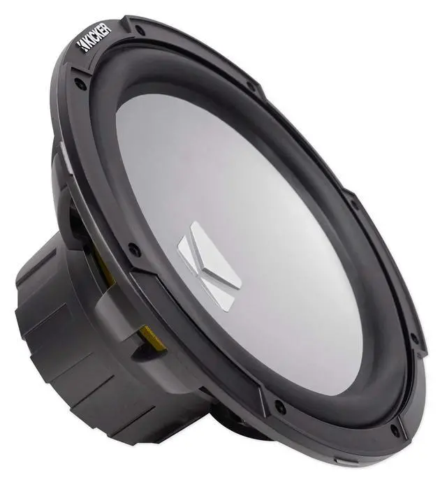 Alt view image 4 of 7 - 45KMF124 12" 350w Marine Boat Free Air Subwoofer w/White LED Grille KMF12