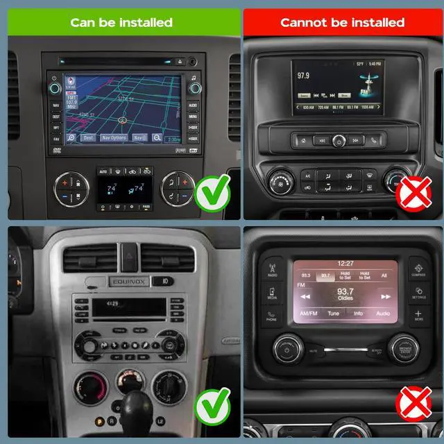 Alt view image 6 of 7 - Car Stereo Radio for Chevry Silverado 1500HD 2500HD 3500HD 2007-14 | Android 14 Double Din 10.1" Car Player Upgrade w/Carplay Android Auto GPS WiFi Bluetooth DSP SWC Mirrorlink Mic Backup Camera