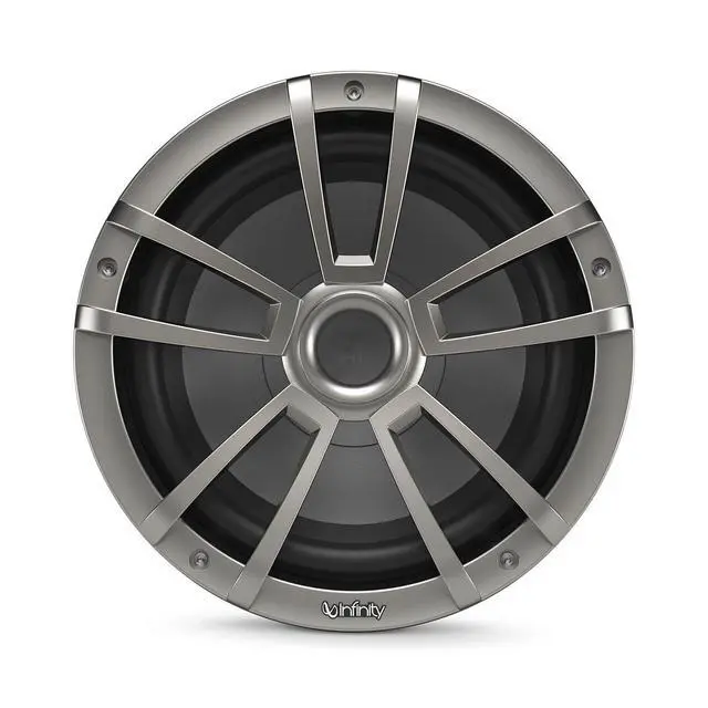 Alt view image 5 of 7 - 1022MLT 10" Marine Subwoofer with RGB Lighting (Titanium)