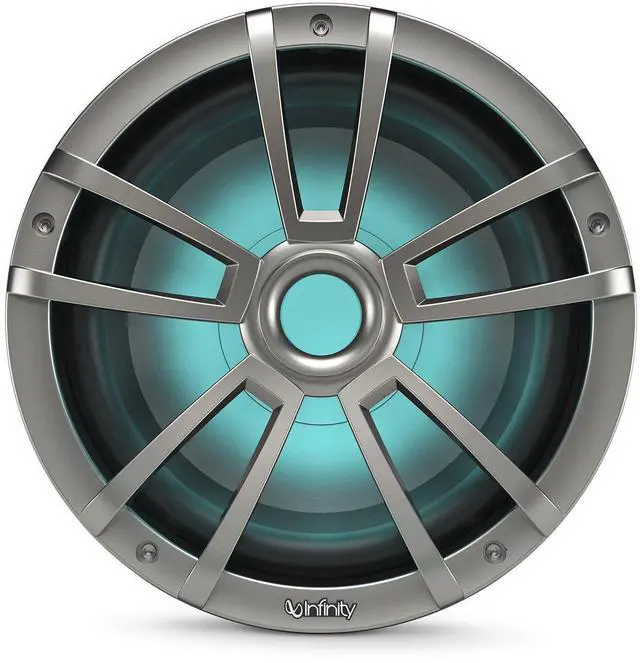 Main image of 1022MLT 10" Marine Subwoofer with RGB Lighting (Titanium)