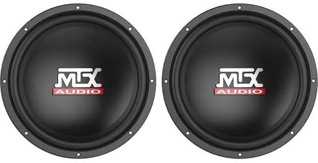 Main image of (2) MTX Audio Terminator TN12-04 12 800 Watt 4 Ohm Car Subwoofers Subs