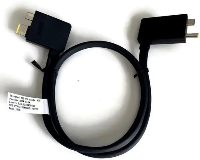 Main image of New Genuine Data Transfer Cable for ThinkPad Thunderbolt 3 Work Station Dock 03X7540 SC10M59510