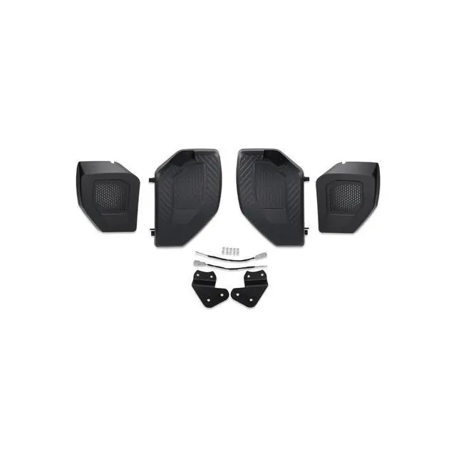Alt view image 4 of 6 - IAG I-Line Rear Speaker Pods for Ford Bronco 2021+ 4dr, Not Sport/Raptor | Dramatically improves weak factory rear sound, no cutting or drilling, fits up to 6.5in, 3in max depth