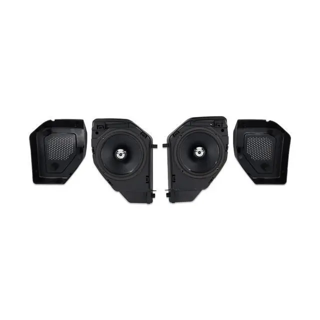 Alt view image 5 of 6 - IAG I-Line Rear Speaker Pods for Ford Bronco 2021+ 4dr, Not Sport/Raptor | Dramatically improves weak factory rear sound, no cutting or drilling, fits up to 6.5in, 3in max depth