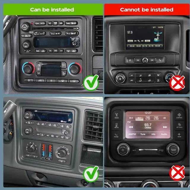 Alt view image 6 of 7 - Double Din Car Stereo Upgrade Radio for Chevy Colorado 2003-2006 | Android 14 2G+32G 7" Touchscreen Wireless Carplay Android Auto GPS WiFi Bluetooth RDS DSP SWC Mirrorlink Mic Backup Camera