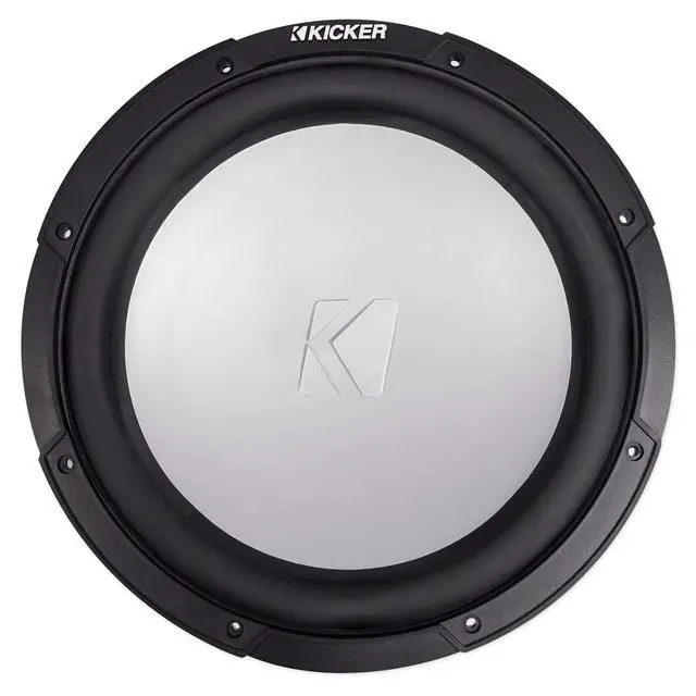 Alt view image 2 of 7 - 45KMF124 12" 350w Marine Boat Free Air Subwoofer w/White LED Grille KMF12