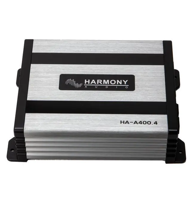 Alt view image 5 of 7 - 4 Channel Amp 800 Watt Full-Range Car Amplifier HA-A400.4 | Powers door speakers or a subwoofer, alloy build, clean sound for daily driving, easy stereo system upgrade