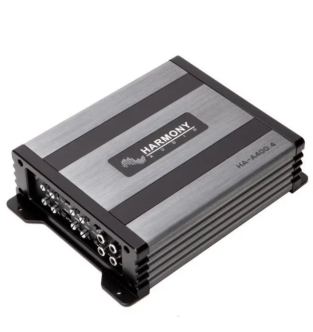 Alt view image 7 of 7 - 4 Channel Amp 800 Watt Full-Range Car Amplifier HA-A400.4 | Powers door speakers or a subwoofer, alloy build, clean sound for daily driving, easy stereo system upgrade