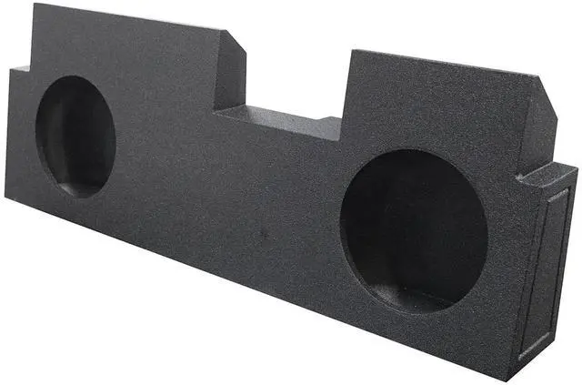 Main image of QPower Dual 10" Underseat Upfire QBomb Subwoofer Box for Jeep Gladiator | Compatible with Jeep Gladiator (All Years) 2019-2026