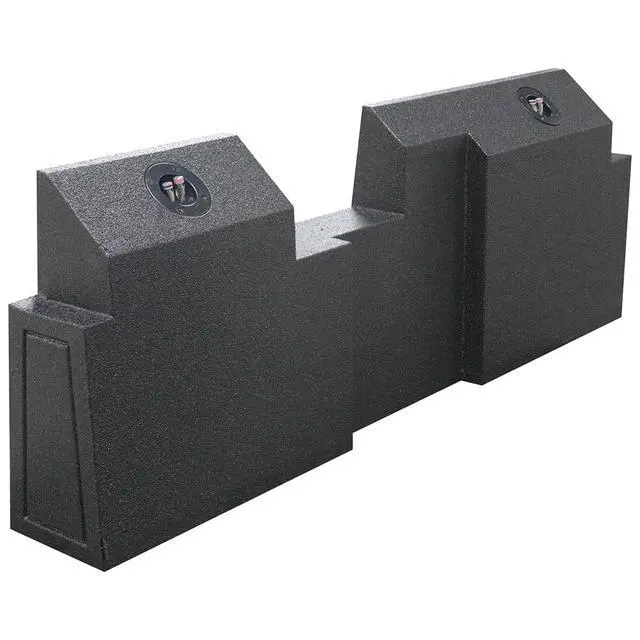 Alt view image 5 of 6 - QPower Dual 10" Underseat Upfire QBomb Subwoofer Box for Jeep Gladiator | Compatible with Jeep Gladiator (All Years) 2019-2026