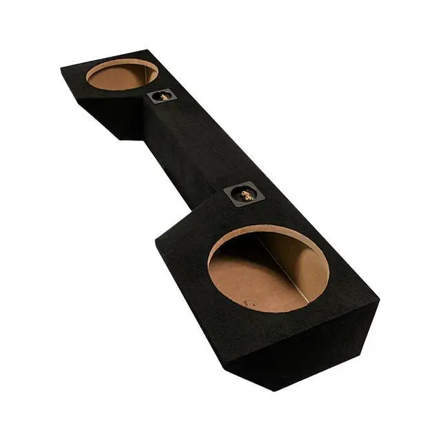 Alt view image 2 of 7 - Dual 12 Inch Subwoofer Box Enclosure Compatible with Dodge Ram Quad Cab 2019-2025