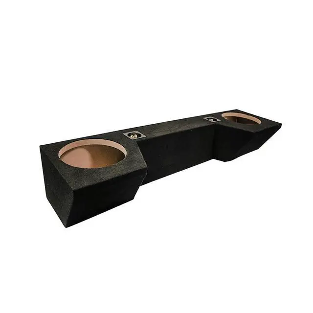 Alt view image 3 of 7 - Dual 12 Inch Subwoofer Box Enclosure Compatible with Dodge Ram Quad Cab 2019-2025