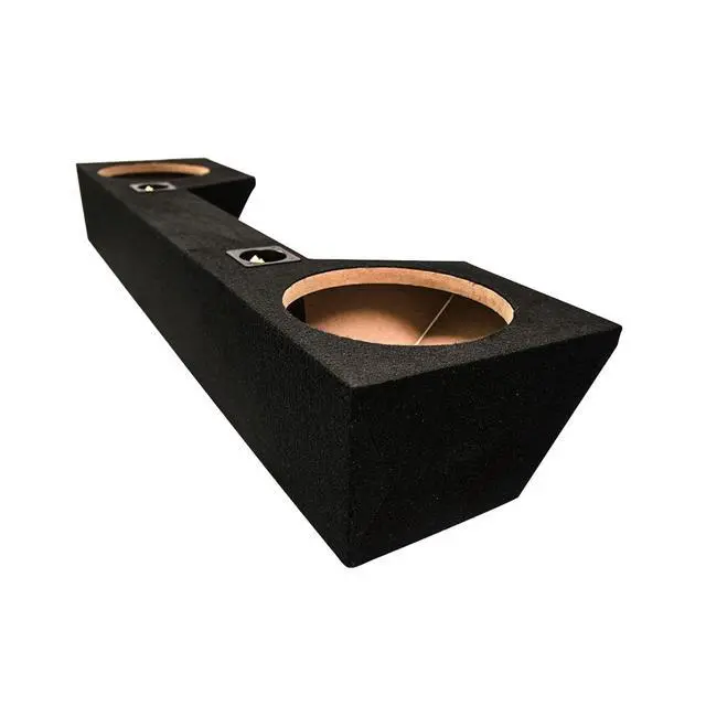 Alt view image 4 of 7 - Dual 12 Inch Subwoofer Box Enclosure Compatible with Dodge Ram Quad Cab 2019-2025