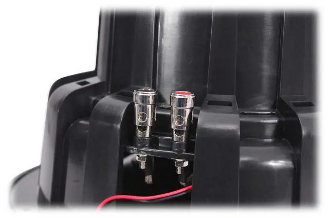 Alt view image 6 of 6 - MS10LB 10" Black Marine Free Air Subwoofer Bundle with dBM12 Amp | 2400W Peak / 600W RMS, DVC 4-Ohm, LED, 2000W Peak / 500W RMS Class D Mono Amp, Bass Knob, RMWK4 4 AWG Wire Kit, 3-Items