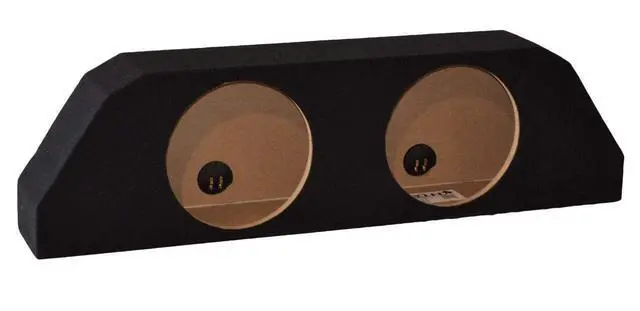 Alt view image 2 of 6 - Camaro Coupe 2010-2015 Dual 10" Subwoofer Enclosure Sub Box
