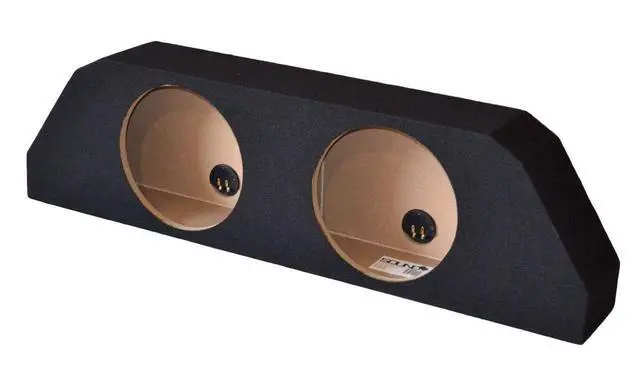 Alt view image 3 of 6 - Camaro Coupe 2010-2015 Dual 10" Subwoofer Enclosure Sub Box