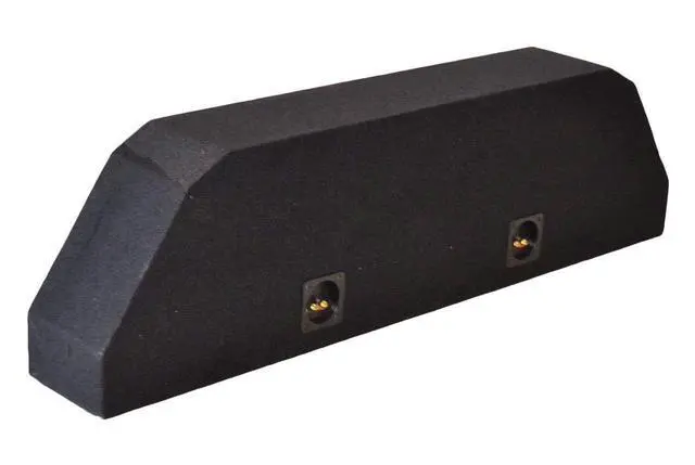 Alt view image 4 of 6 - Camaro Coupe 2010-2015 Dual 10" Subwoofer Enclosure Sub Box